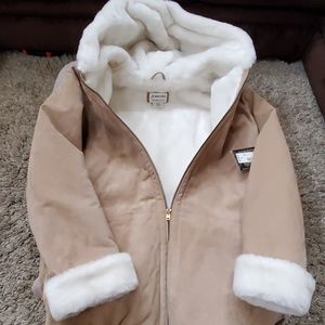 St Johns Bay Washable Suede Small Jacket